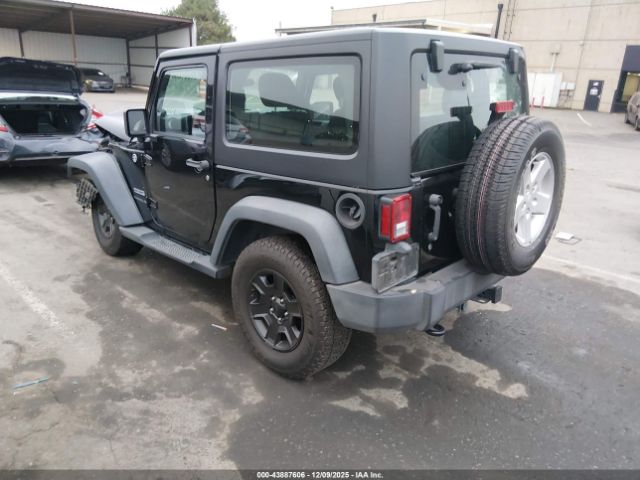2014 JEEP WRANGLER 1C4AJWAG9EL258166 Photo 2