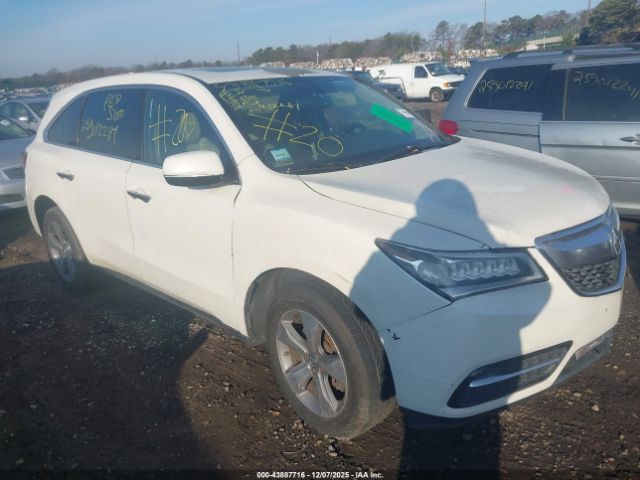 2015 ACURA MDX 5FRYD4H23FB011734 Photo 0