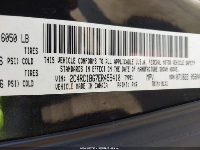 2014 CHRYSLER TOWN & COUNTRY 2C4RC1BG7ER455410 Photo 8