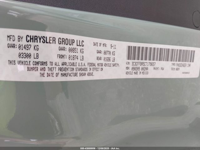 2012 FIAT 500 3C3CFFBR5CT179657 Photo 8