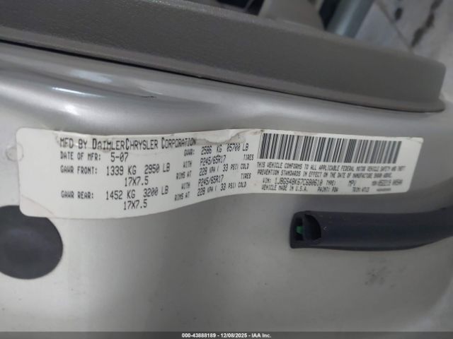 2007 JEEP GRAND CHEROKEE 1J8GS48K67C680610 Photo 8