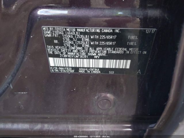 2018 TOYOTA RAV4 2T3BFREV1JW736281 Photo 8