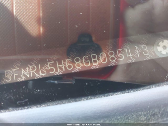 5FNRL5H68GB085413 Honda Odyssey Ex-l