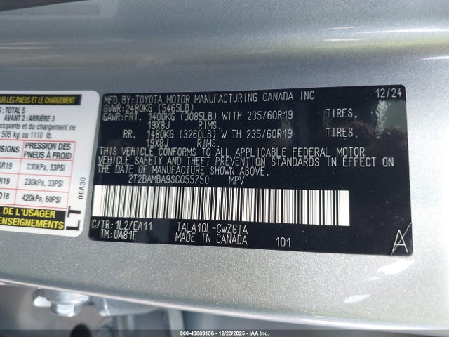 Lexus Rx 350 Premium 2025 2T2BAMBA9SC055750 Image 9