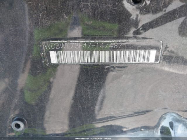 2007 MERCEDES-BENZ SLK 55 AMG WDBWK73F47F147487 Photo 8