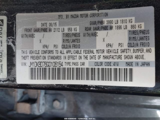 2016 MAZDA CX-3 JM1DKBD76G0106154 Photo 8