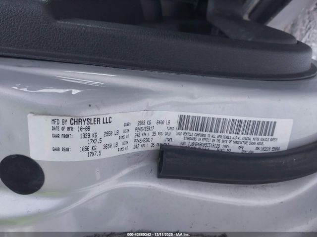 2009 JEEP COMMANDER 1J8HG48K09C519128 Photo 8