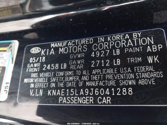 2018 KIA STINGER KNAE15LA9J6041288 Photo 8