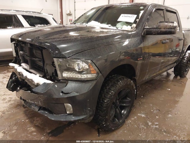 2018 Ram 1500 Sport მანქანა იყიდება აუქციონზე, vin: 1C6RR7MT2JS224930, აუქციონის ნომერი: 43889657