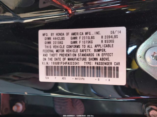 2015 ACURA TLX 19UUB1F54FA003041 Photo 8
