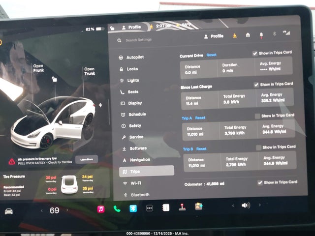 2022 TESLA MODEL 3 5YJ3E1EC8NF357250 Photo 6