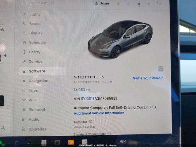 2021 TESLA MODEL 3 5YJ3E1EA3MF085932 Photo 6