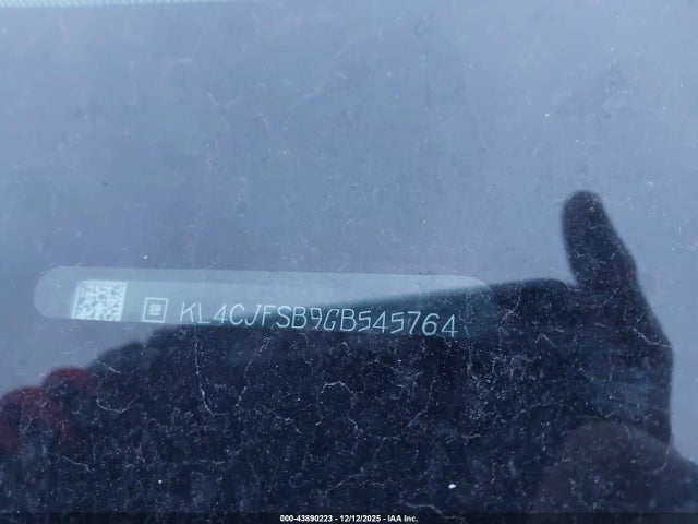Продаж на аукціоні авто 2016 Buick Encore Convenience, vin: KL4CJFSB9GB545764, номер лоту: 43890223