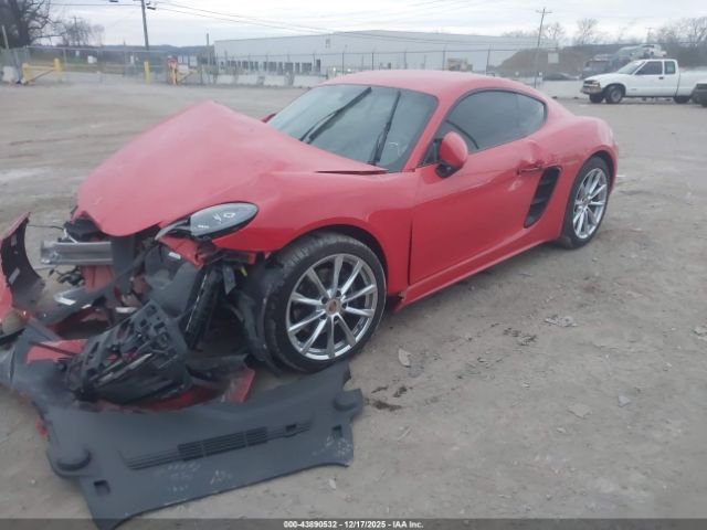 2019 PORSCHE 718 CAYMAN WP0AA2A81KS260481 Photo 1
