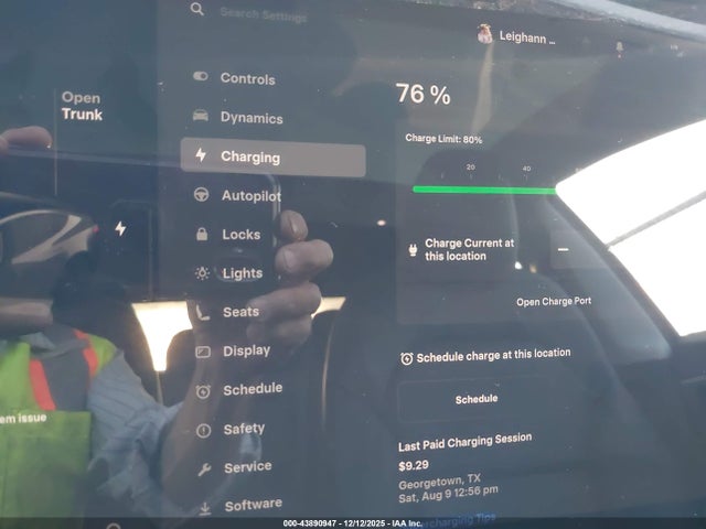 Aukcja sprzedaży 2024 Tesla Model 3 Long Range Dual Motor All-wheel Drive, vin: 5YJ3E1EB5RF818806, numer aukcji: 43890947