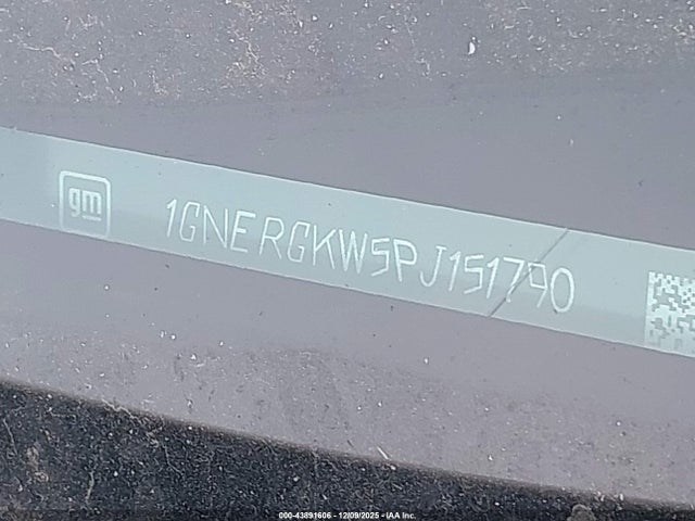 1GNERGKW5PJ151790 Chevrolet Traverse Fwd Lt Cloth