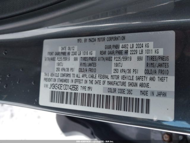 2013 MAZDA CX-5 JM3KE4DE1D0142698 Photo 8