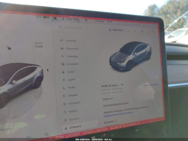2024 TESLA MODEL Y 7SAYGDEEXRA313016 Photo 6
