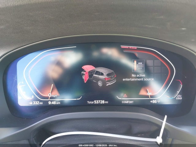 5UX43DP02N9J97616 BMW X3 Sdrive30i