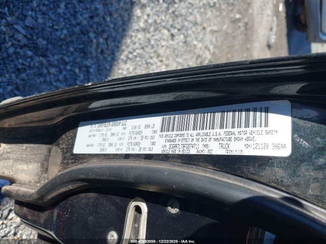 Продажа на аукционе авто 2015 Ram 1500 Big Horn, vin: 3C6RR7LT8FG574711, номер лота: 43892050