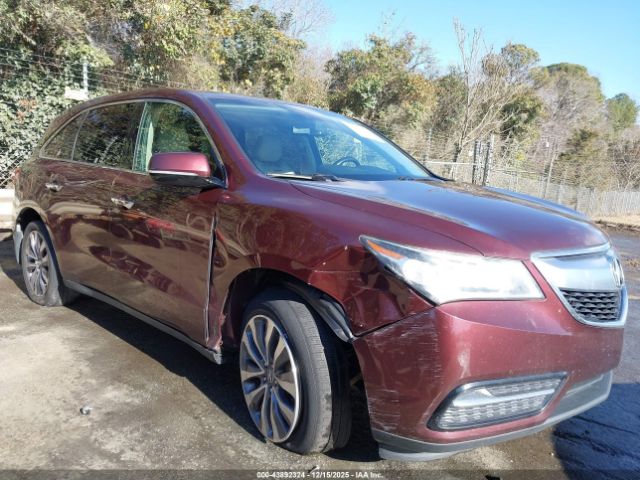 2014 ACURA MDX 5FRYD4H48EB009803 Photo 0