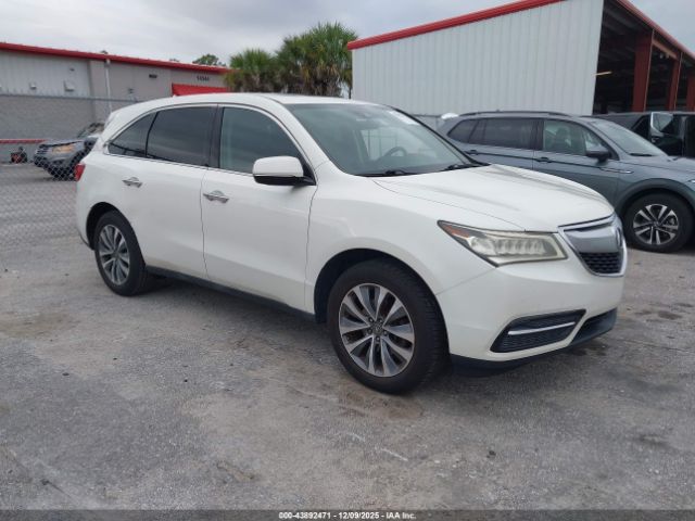 2016 ACURA MDX 5FRYD3H43GB019703 Photo 0