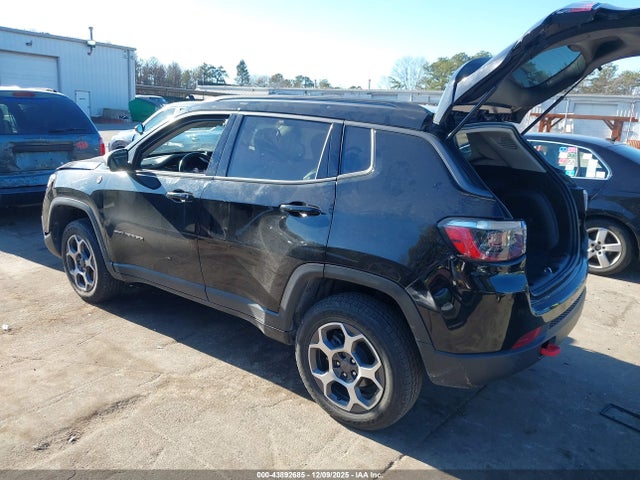 2022 Jeep Compass Trailhawk 4x4 მანქანა იყიდება აუქციონზე, vin: 3C4NJDDB7NT101035, აუქციონის ნომერი: 43892685