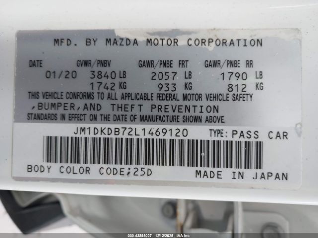2020 MAZDA CX-3 JM1DKDB72L1469120 Photo 8