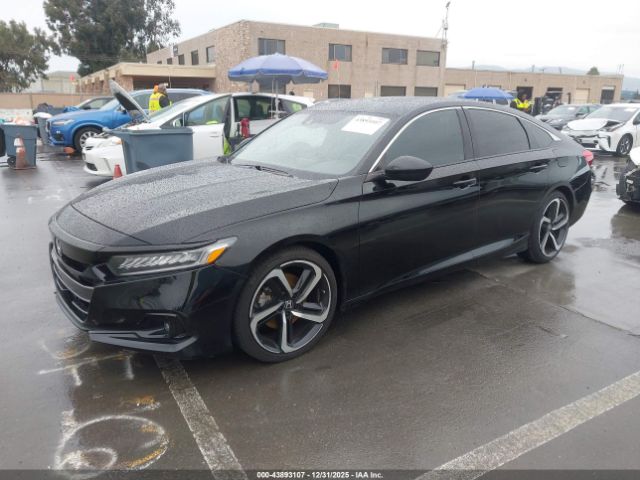 2022 HONDA ACCORD 1HGCV2F32NA007367 Photo 1