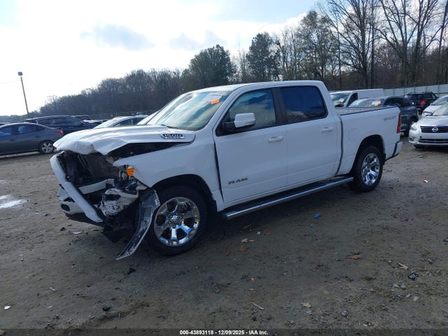 2020 Ram 1500 Big Horn  4x4 5'7 Box მანქანა იყიდება აუქციონზე, vin: 1C6SRFFT5LN105165, აუქციონის ნომერი: 43893118