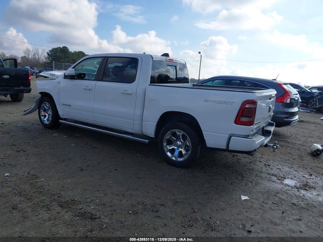 2020 Ram 1500 Big Horn  4x4 5'7 Box მანქანა იყიდება აუქციონზე, vin: 1C6SRFFT5LN105165, აუქციონის ნომერი: 43893118
