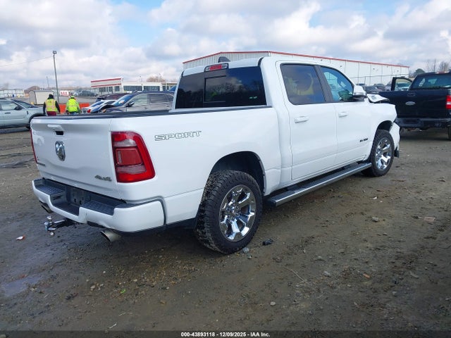2020 Ram 1500 Big Horn  4x4 5'7 Box მანქანა იყიდება აუქციონზე, vin: 1C6SRFFT5LN105165, აუქციონის ნომერი: 43893118