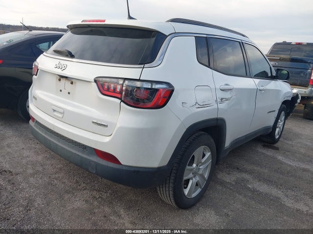2022 Jeep Compass Latitude Fwd მანქანა იყიდება აუქციონზე, vin: 3C4NJCBB7NT145792, აუქციონის ნომერი: 43893201