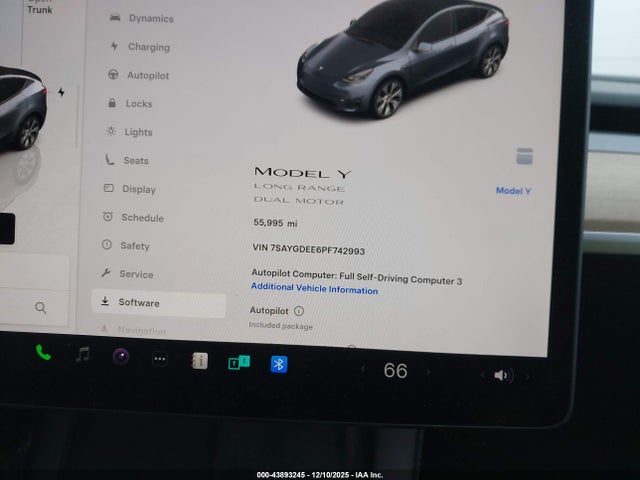 2023 TESLA MODEL Y 7SAYGDEE6PF742993 Photo 6