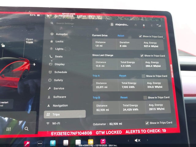 2022 TESLA MODEL 3 5YJ3E1EC7NF104808 Photo 6