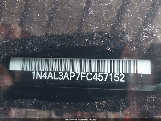 Nissan Altima 2.5 S 2015 1N4AL3AP7FC457152 Image 9