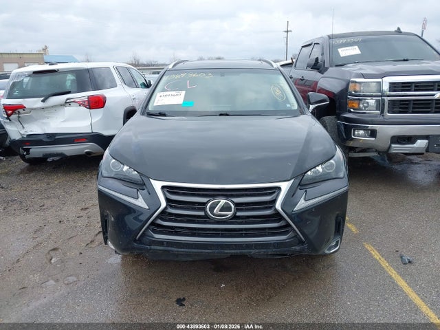 Продаж на аукціоні авто 2017 Lexus Nx 200t, vin: JTJBARBZ0H2114941, номер лоту: 43893603