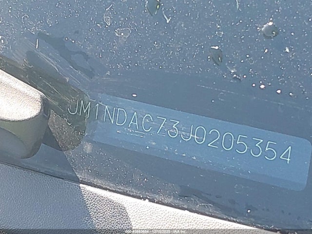 43893654 :رقم المزاد ، JM1NDAC73J0205354 vin ، 2018 Mazda Mx-5 Miata Club مزاد بيع