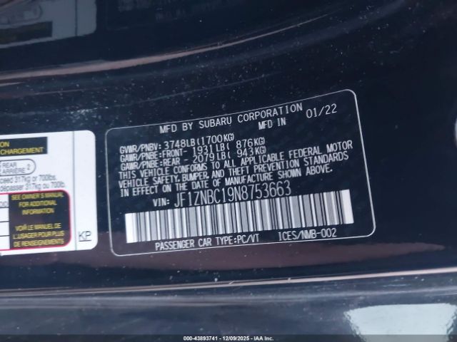 2022 TOYOTA GR86 JF1ZNBC19N8753663 Photo 8