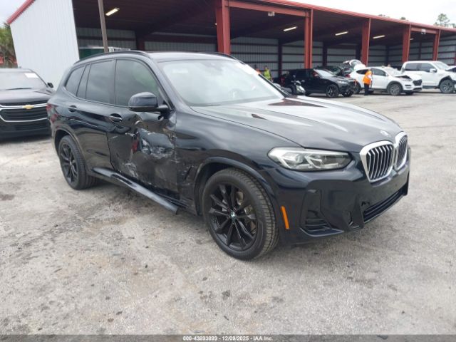 2022 BMW X3 5UX43DP09N9K95185