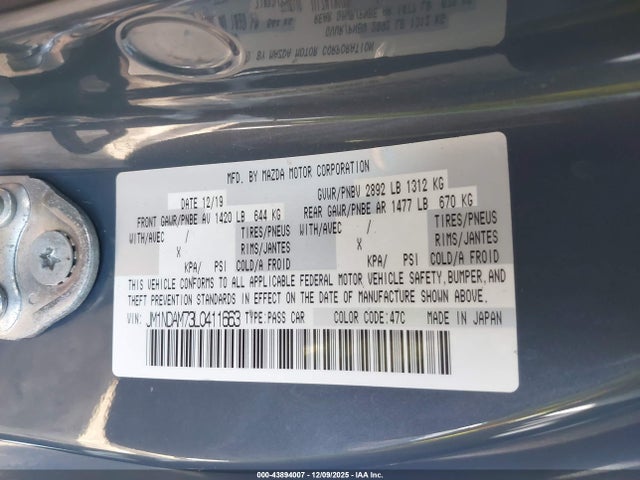 2020 MAZDA MX-5 MIATA RF JM1NDAM73L0411663 Photo 8