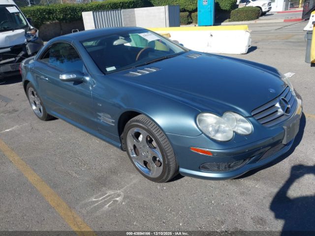 2005 MERCEDES-BENZ SL 500 WDBSK75F15F103813