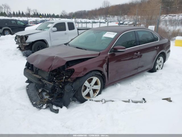 2013 VOLKSWAGEN PASSAT 1VWBH7A30DC150551 Photo 1