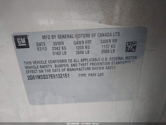 2014 CADILLAC XTS 2G61N5S37E9132151 Photo 8