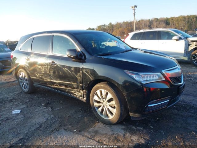 2014 ACURA MDX 5FRYD4H68EB044178 Photo 0