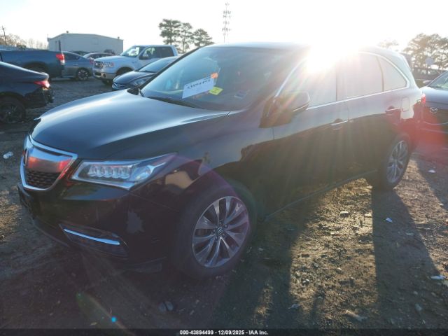 2014 ACURA MDX 5FRYD4H68EB044178 Photo 1