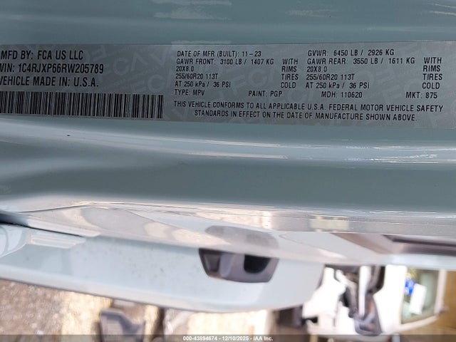 2024 JEEP WRANGLER 4XE 1C4RJXP66RW205789 Photo 8