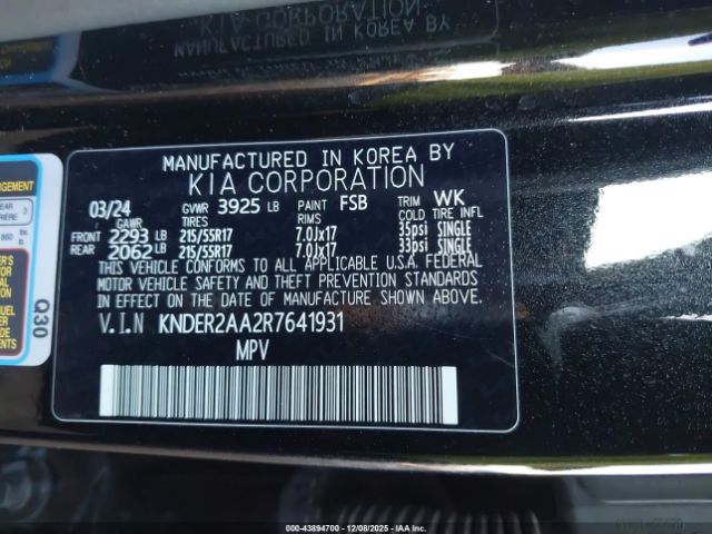 2024 KIA SELTOS KNDER2AA2R7641931 Photo 8