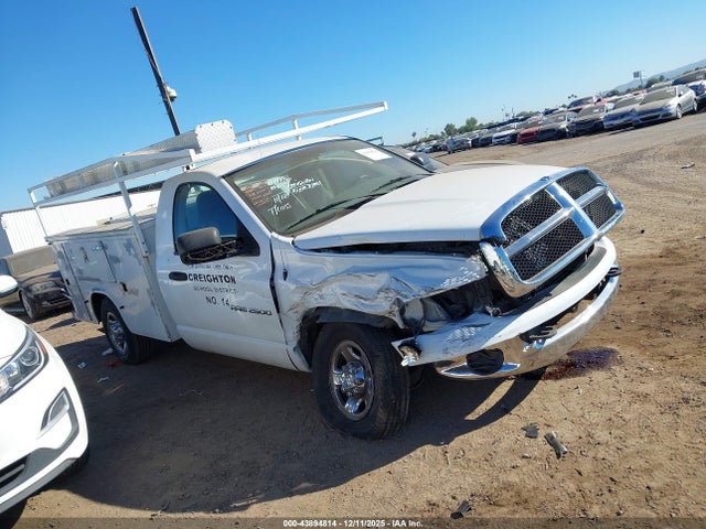 43894814 :رقم المزاد ، 3D6WR26C15G856921 vin ، 2005 Dodge Ram 2500 St/slt مزاد بيع