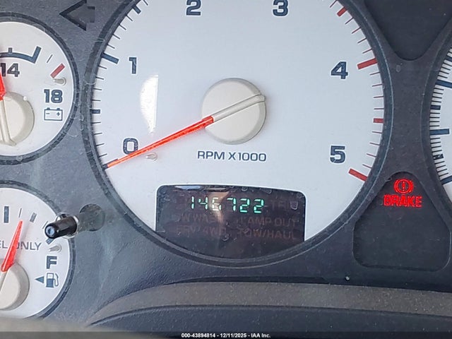 43894814 :رقم المزاد ، 3D6WR26C15G856921 vin ، 2005 Dodge Ram 2500 St/slt مزاد بيع